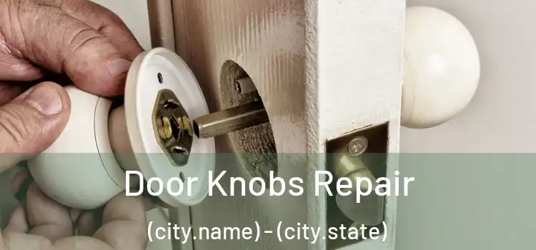Door Knobs Repair (city.name) - (city.state)